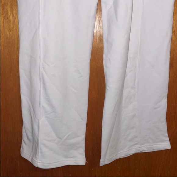 •FREE PEOPLE MOVEMENT•NWT WHITE DRAWSTRING WAISTBAND WIDE LEG JOGGER SIZE LARGE - Picture 8 of 10